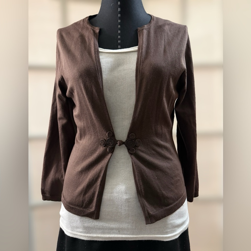 The Limited Chocolate Brown Knit Sweater